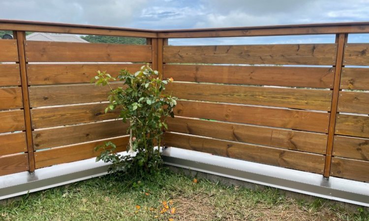 Barrières en bois à la Réunion